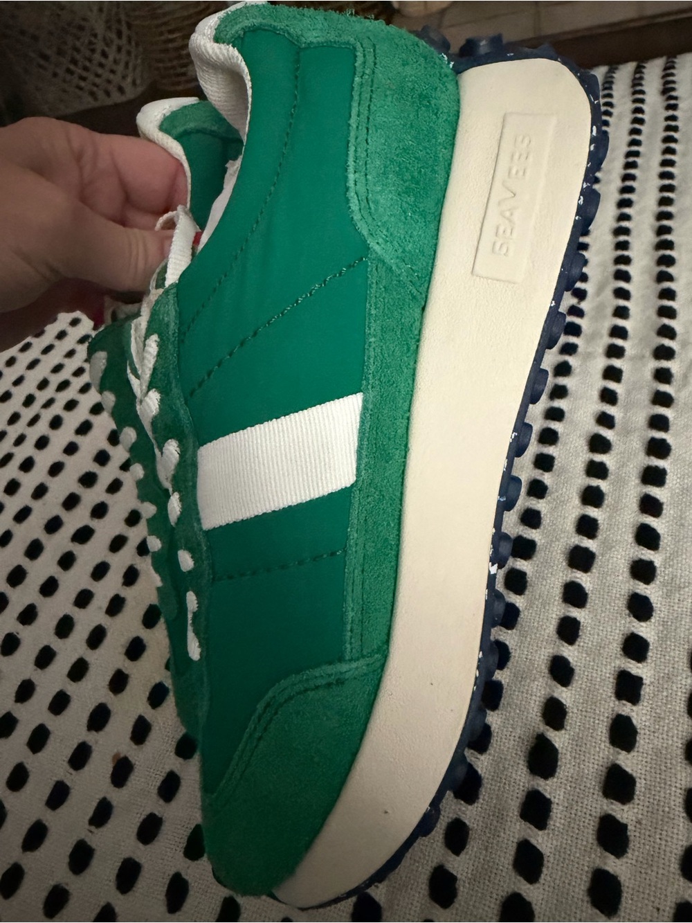 SeaVees “grass green” “Acorn” Women's Sneakers - Picture 4 of 8